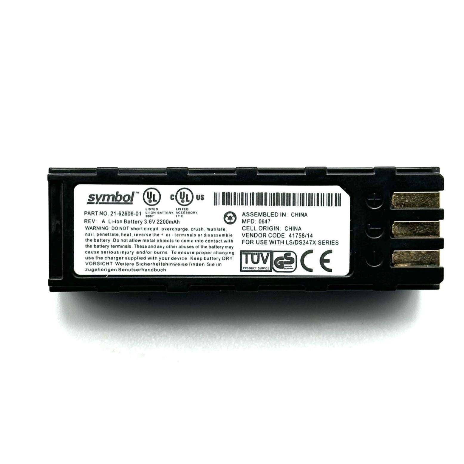 原装Symbol讯宝LS3578DS3578LS3478条码扫描枪电池21-62606-01