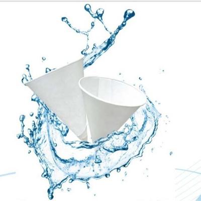 锥形纸杯4.5oz一次性机场尖底三角形圆锥形纸杯5000只