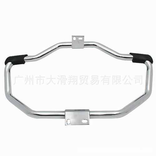 适用哈雷XL883 1200 X48 72 04-21年保险杠 防摔胶 护杠架 保险杆