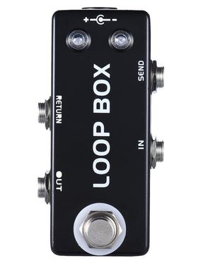 线路选择器LOOPBOX环路切换开关单块效果器被动式AB跳线盒