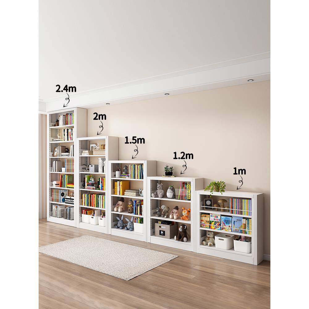 钢制矮书架落地置物架儿童绘本收纳柜家用客厅简约铁艺图书馆书架,3C数码配件,USB灯,淘宝优惠券,粉丝福利购,淘宝优惠卷