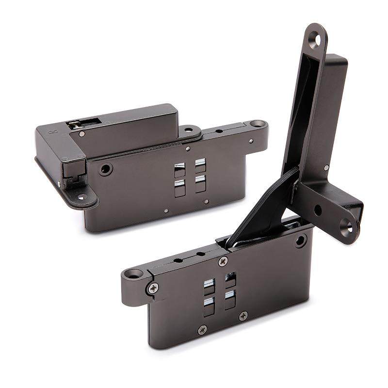 隐藏天地铰链柜门铝门木门上下铰隐形门静音高承重缓冲三维调节