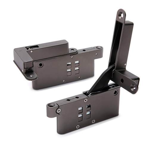 隐藏天地铰链柜门铝门木门上下铰隐形门静音高承重缓冲三维调节