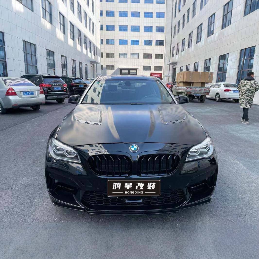 适用于宝马5系F10F18改装升级CS款铝机盖520i525i530iCS引擎盖