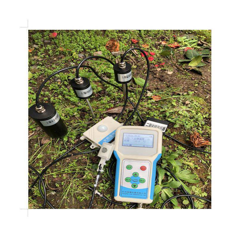 LTS-PHW可以同时测量土壤水分，温度，盐分，PH土壤多参数测定仪