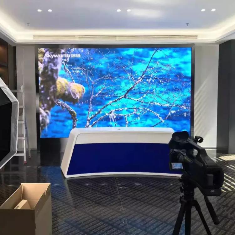 室内全彩led显示屏会议室舞台直播屏p2柔性屏户外电子广告屏P8p10