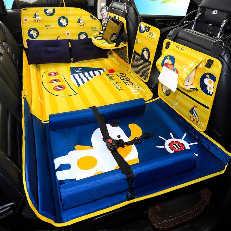 汽车后座折叠床轿车SUV车载后排睡垫旅行床垫婴儿童车内睡觉美华