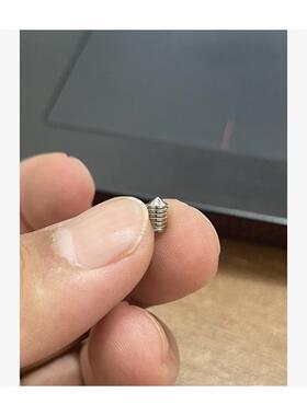 不锈钢304开槽锥端紧定螺钉DIN553M4*6