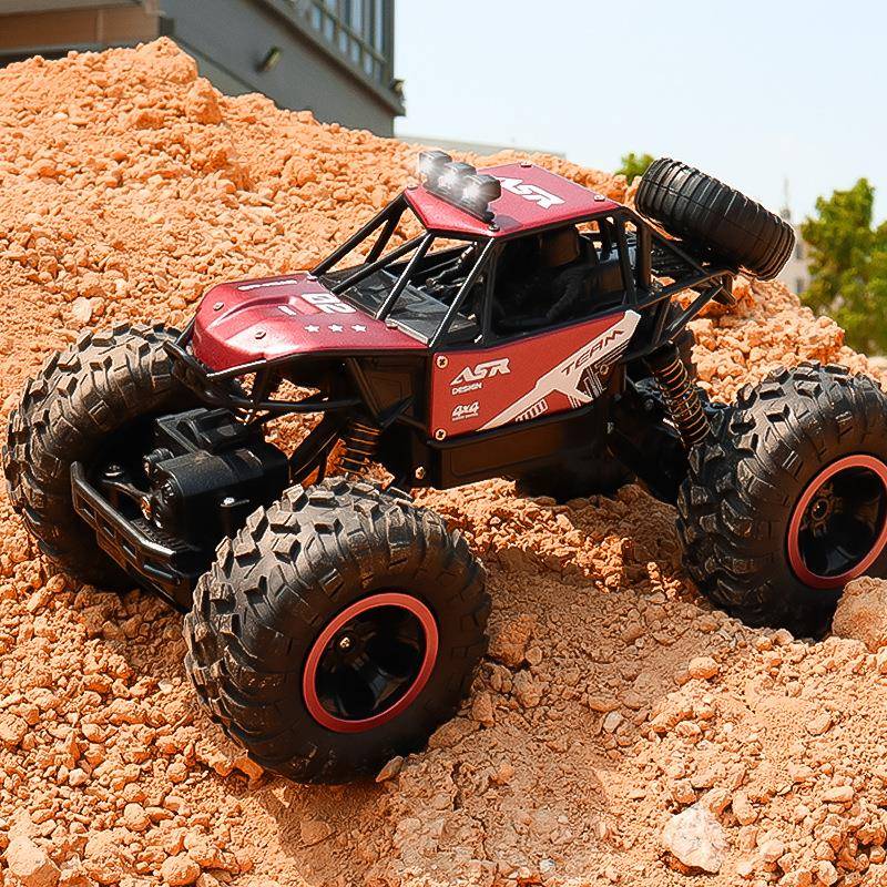 2.4G手势感应双模式灯光合金攀爬越野四驱遥控车儿童男孩模型玩具