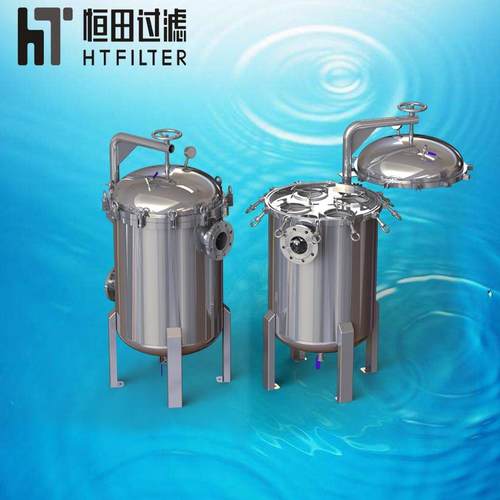 厂家标准不锈钢过滤器304快接法兰多袋式过滤器耐高温耐高压