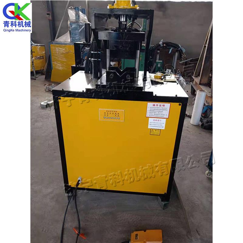 台式方管冲角机 不锈钢门框90度角成型机 不锈钢板防护栏切角机