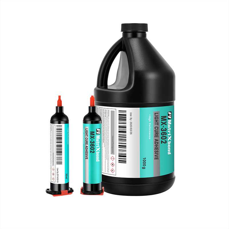 电子元件紫外线固化胶激光头跳线固定胶水扬声器装配组装UV无影胶