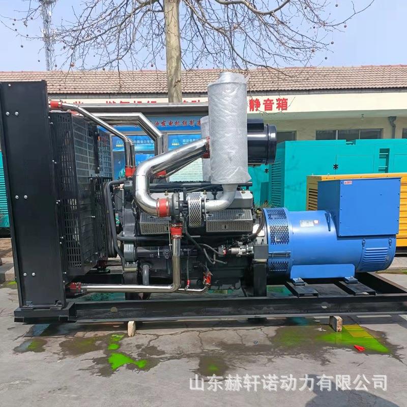 潍柴500kw发电机组 工地应急发电机组 低油耗200千瓦柴油发电机