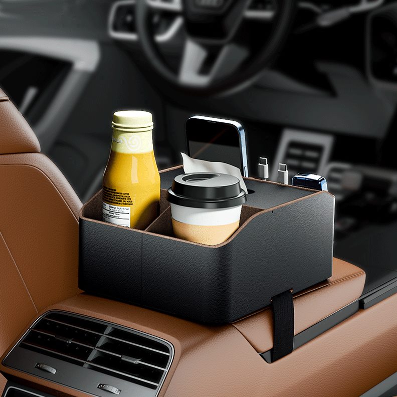 01扶手箱品收纳盒5023汽车车内装饰车载储物盒60/3/0纸巾盒领/0克