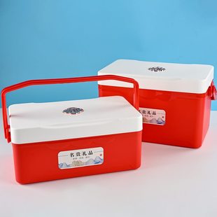 箱虫草鲜菜海参高档冷藏箱海鲜大闸蟹泡沫预制保鲜空礼品盒鲍鱼盒