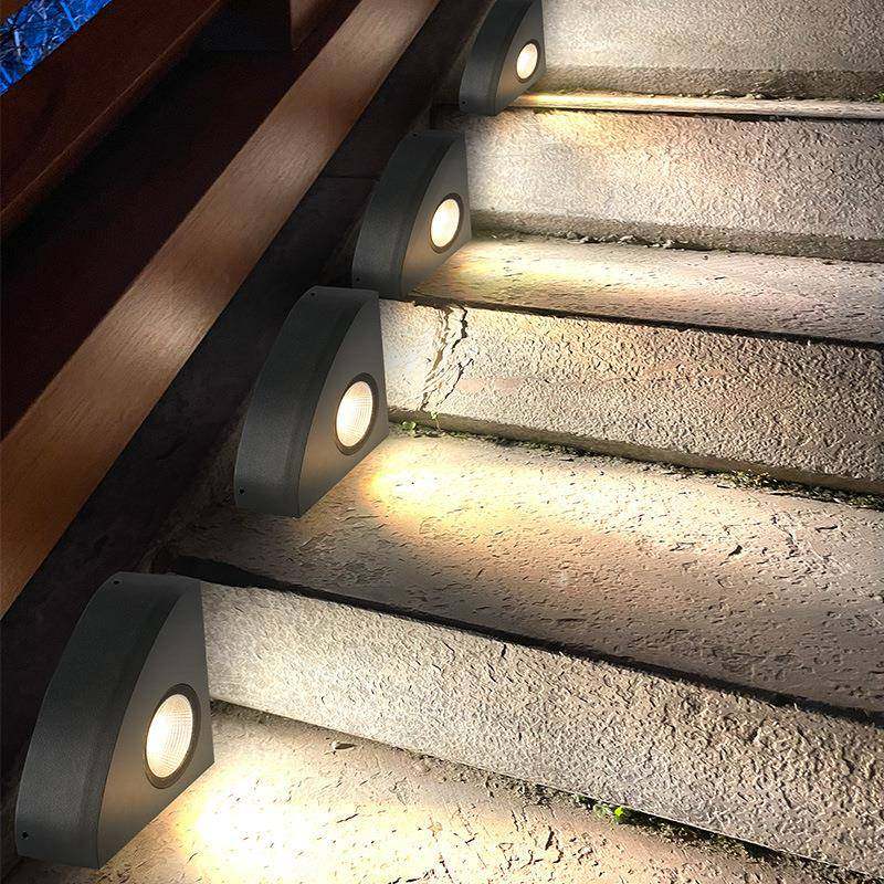 TRIAC可控硅明装式地脚灯户外防水楼梯门口墙外壁灯庭院花园过道