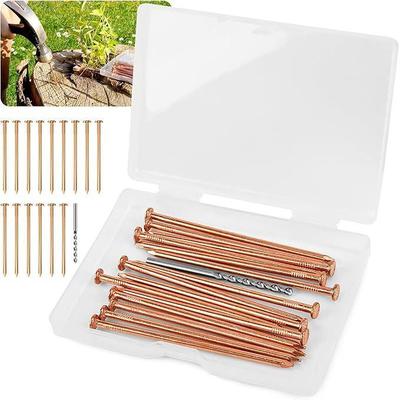 铜钉杀树钉树桩去除钉子3.15英寸15pcs25pcs4英寸25pcs