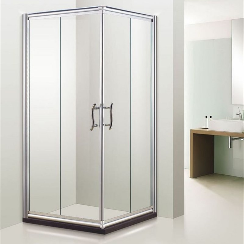 热销铝合金房房浴屏隔断屏风型双固双开门移门