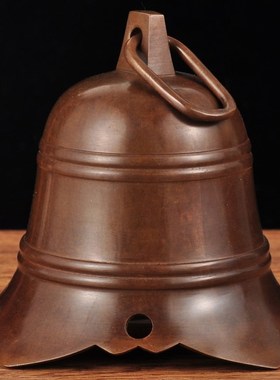 云板铜钟宝钟手敲钟挂钟响钟撞钟学校打铃室内外铜铃铛敲钟