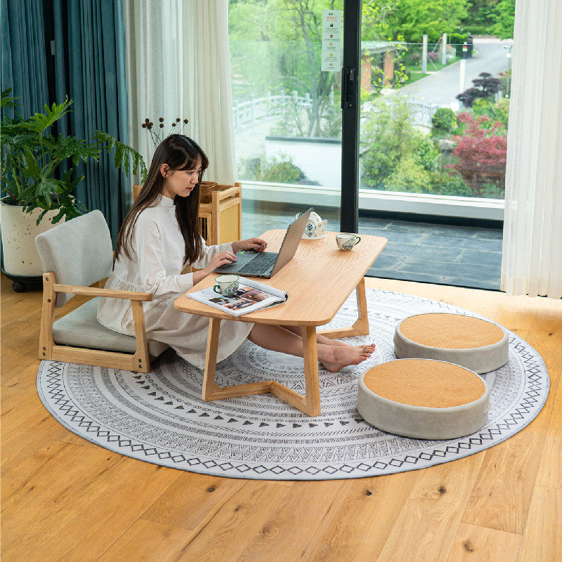 榻榻米茶几桌子坐地飘窗小桌子实木定制茶桌日式阳台地垫矮几炕桌,住宅家具,茶几,淘宝优惠券,粉丝福利购,淘宝优惠卷