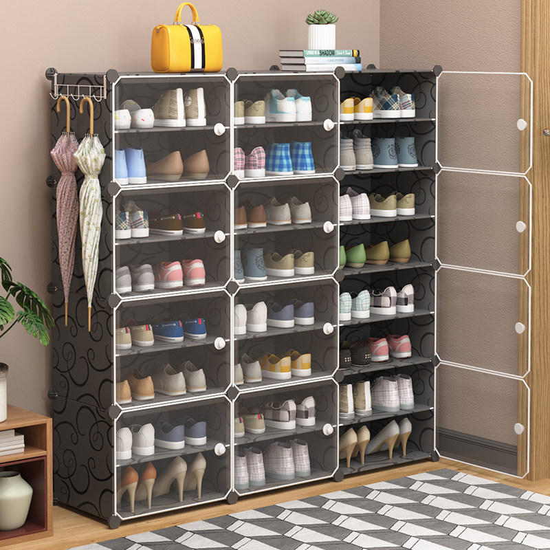 鞋架子简易门口家用经济型多层防尘收纳省空间宿舍小鞋柜,收纳整理,鞋子收纳架,淘宝优惠券,粉丝福利购,淘宝优惠卷