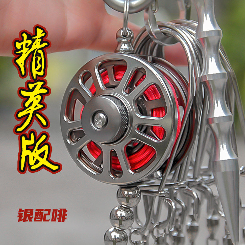 钓鱼工具路亚活鱼扣鱼锁路亚锁扣鱼器钢线扣穿逼鱼鱼格高扣