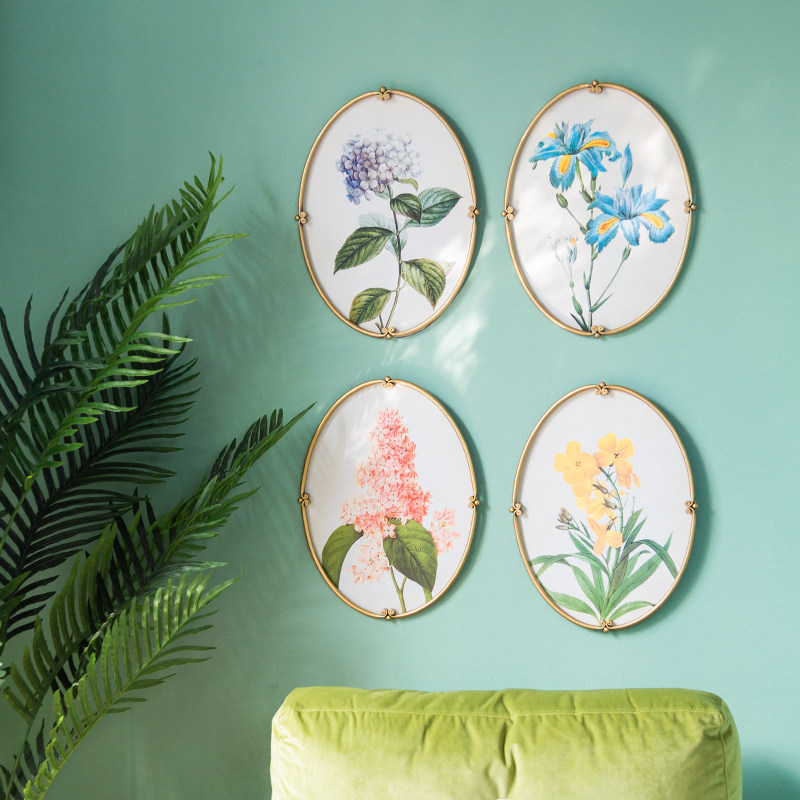 花卉壁画墙画客厅挂画装饰画玄关卧室餐厅沙发背景墙墙壁墙上创意,家居饰品,现代装饰画,淘宝优惠券,粉丝福利购,淘宝优惠卷