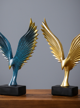 大展宏图欧式家居装饰品书房玄关客厅电视柜桌面小摆件