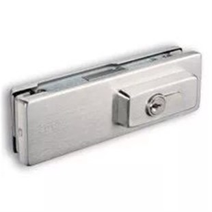 玻璃门地锁  地弹簧门地锁   玻璃门夹锁 无框玻璃门  地锁