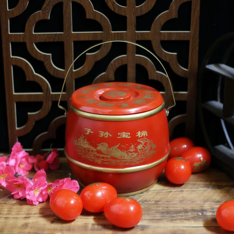 子孙桶陪嫁实木结婚庆用品大全小号女方新娘出嫁喜桶红木婚礼,节庆用品/礼品,子孙桶,淘宝优惠券,粉丝福利购,淘宝优惠卷