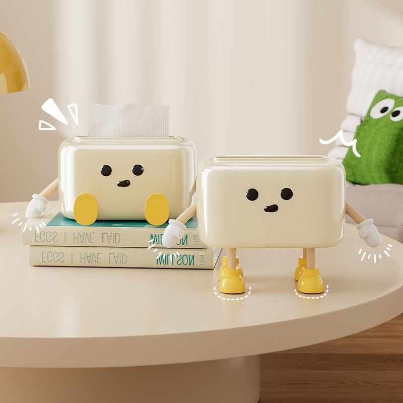 纸巾盒可爱创意家用客厅高档轻奢桌面高级艺术感餐巾卫生纸抽纸盒,收纳整理,纸巾盒,淘宝优惠券,粉丝福利购,淘宝优惠卷