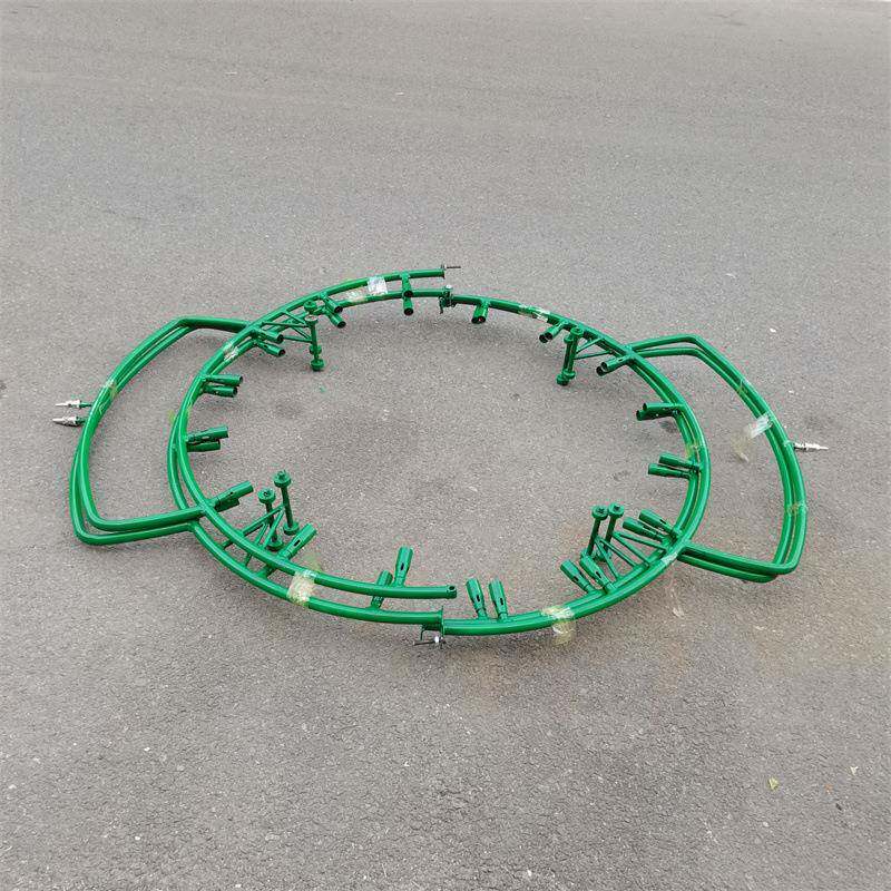 鸿聚牌旋转式管道火焰加热器管道预热器大管径管子焊接预热设备