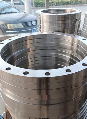 生产化工标准平焊法兰双相不锈钢材质法兰片2507耐腐蚀DN200PN10
