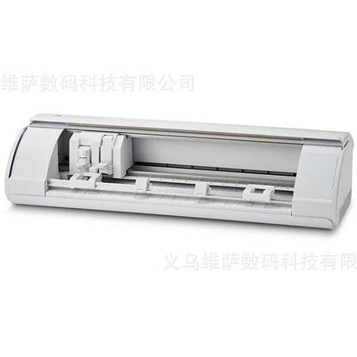 原装进口CAMEO5刻字机不干胶卡纸PU烫画膜不织布毛毡切割机巡边机