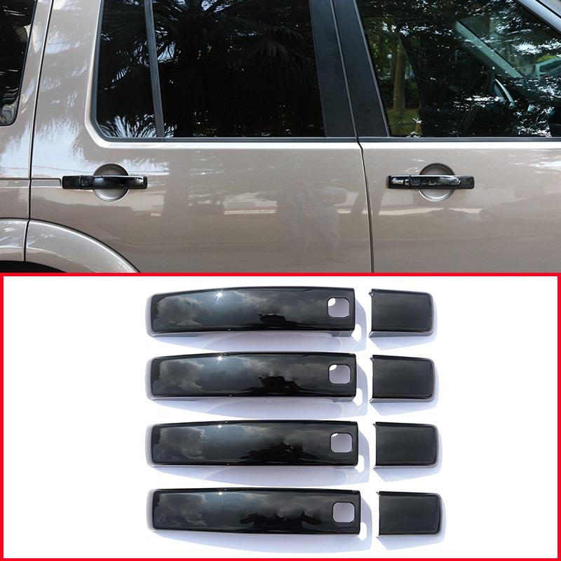 适用于路虎神行者232010-2015款电镀拉手车门外把手烤漆黑装饰