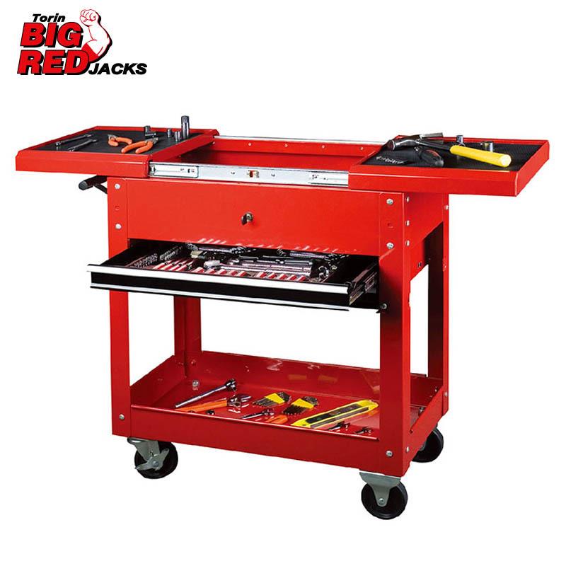 通润BIGRED五金汽修工具车维修手推车移动周转车工具零件车