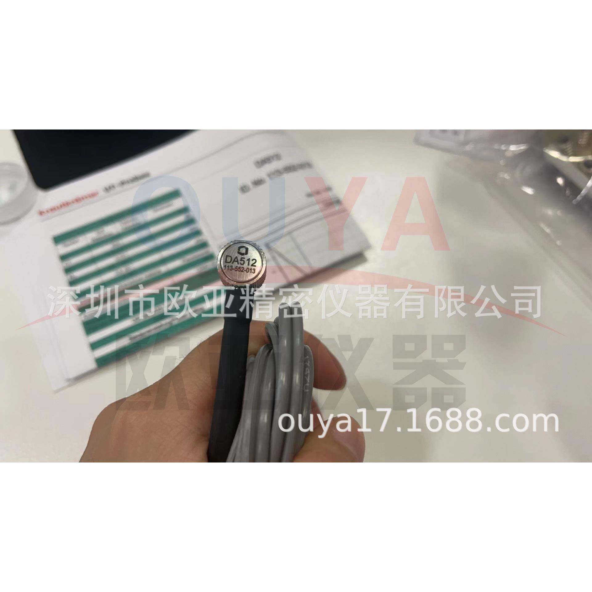 GE-BH贝克休斯DM5E测厚仪配套探头DA512小管径探头带EN认证
