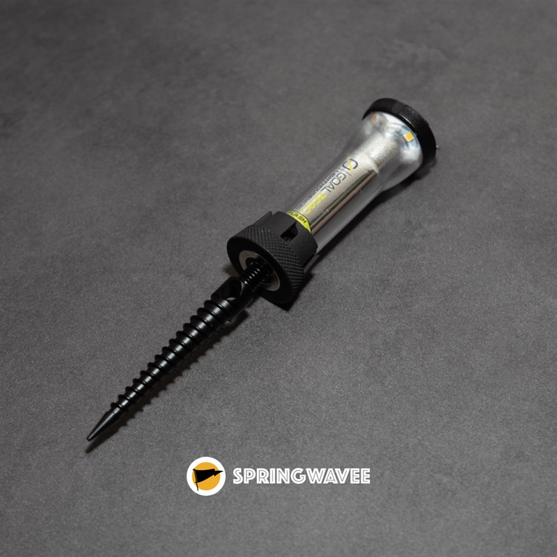 螺纹螺纹灯架地钉户外多功能铝合金三脚架地插帐篷天幕金属