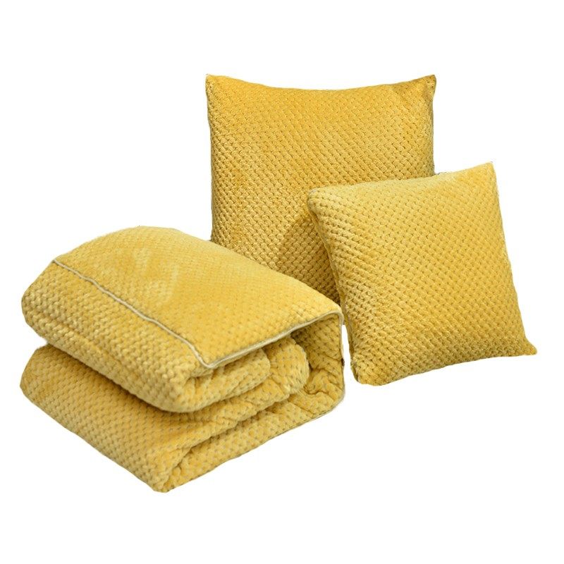 抱枕被两用纯色靠垫背加厚二合一汽车午睡毛毯,居家布艺,抱枕被,淘宝优惠券,粉丝福利购,淘宝优惠卷