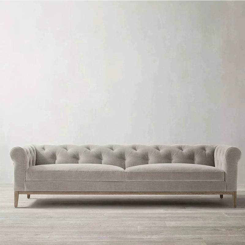 美式复古做旧实木三人沙发法式现代客厅布艺沙发组合外贸跨境RH,3C数码配件,USB灯,淘宝优惠券,粉丝福利购,淘宝优惠卷