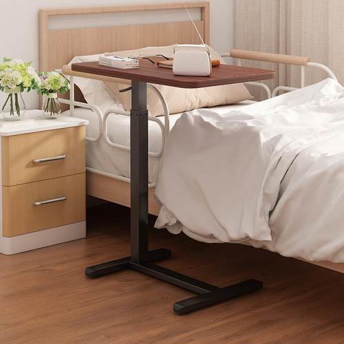 老人床边护理桌可移动升降残疾人孕妇床上吃饭桌懒人床边桌支架