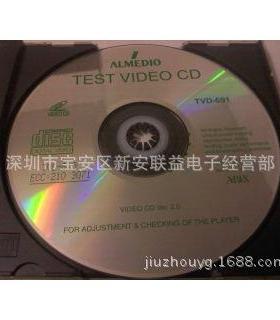 ABEX测试碟TVD-613偏芯测试碟VCD测试碟
