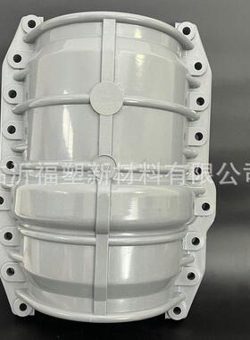 【折扣价】PVC灰色哈夫节50-400专业管道快速修补补漏器接头PVC抢