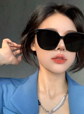 墨镜女高级感ins防紫外线防晒大脸显瘦高颜值2025新款太阳镜