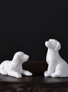 十二生肖可爱动物摆件创意装饰品家居客厅桌景小摆设