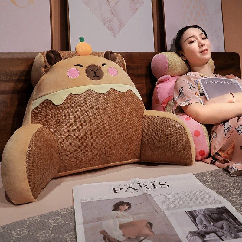 凉席靠枕床头软大靠背垫座椅沙发护腰靠垫睡觉床上玩夏,居家布艺,床头靠垫,淘宝优惠券,粉丝福利购,淘宝优惠卷