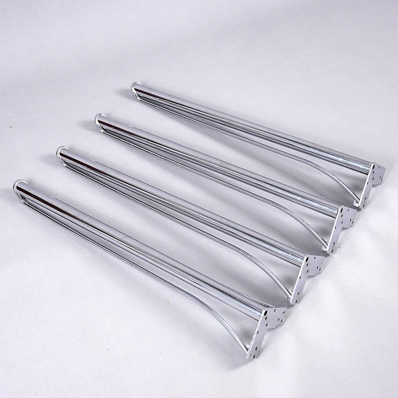 家用餐桌桌架办公室桌脚支架厂家家具桌子腿配件不锈钢铁艺桌腿