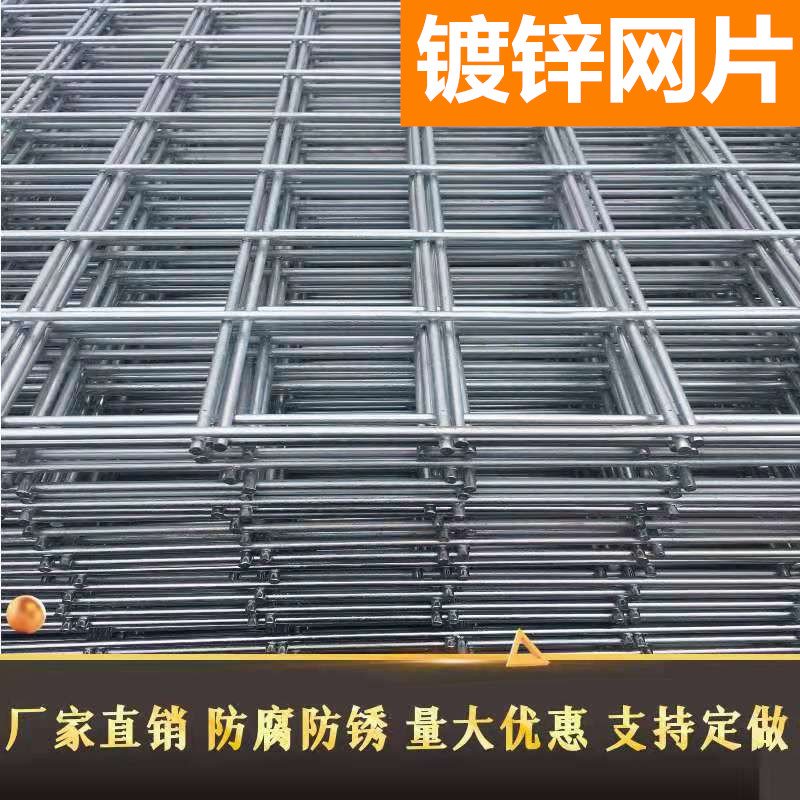 镀锌网片加密养殖防护加粗狗笼家用铁网围栏地网建筑网片定做