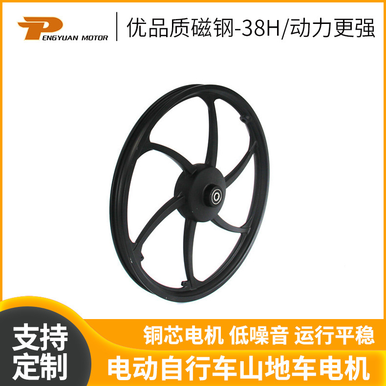 PY-02-01-20''-WX铝合金一体轮电机电动自行车山地车电机