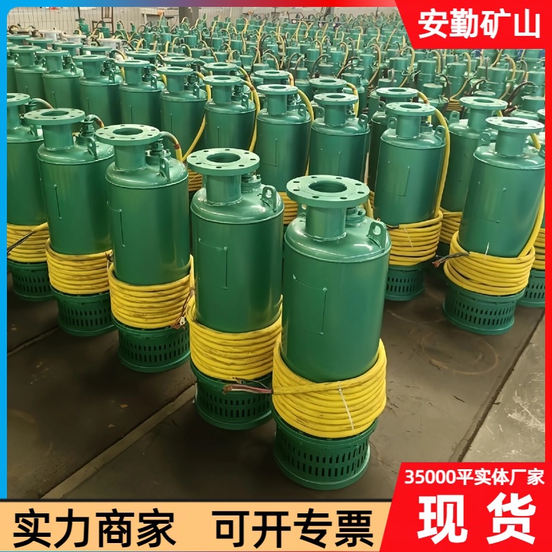 矿用潜水泵排污排沙电泵 BQS100-200高扬程大流量隔爆潜水泵